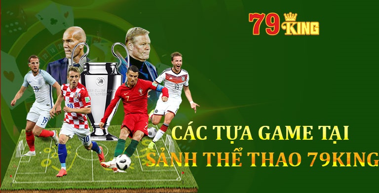 Các thể loại cá độ thể thao 79King